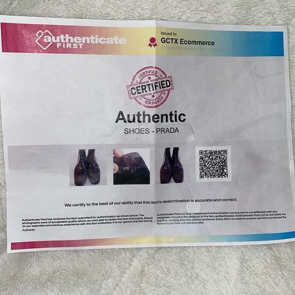 Prada authentic Black Leather Chelsea boot, size 8. - Picture 3 of 4